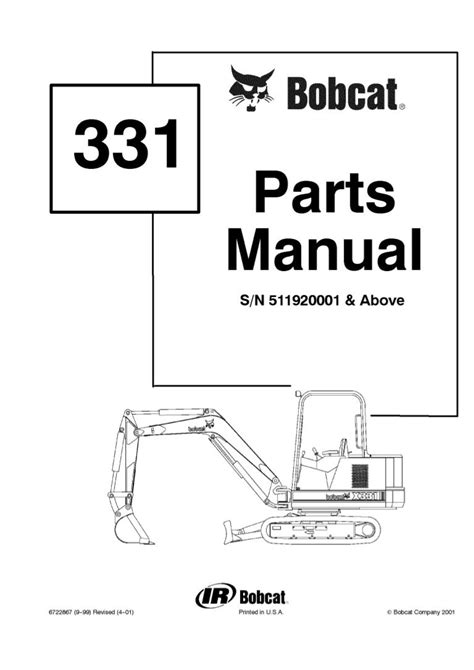 bobcat 331d mini excavator|bobcat 331 excavator parts diagram.